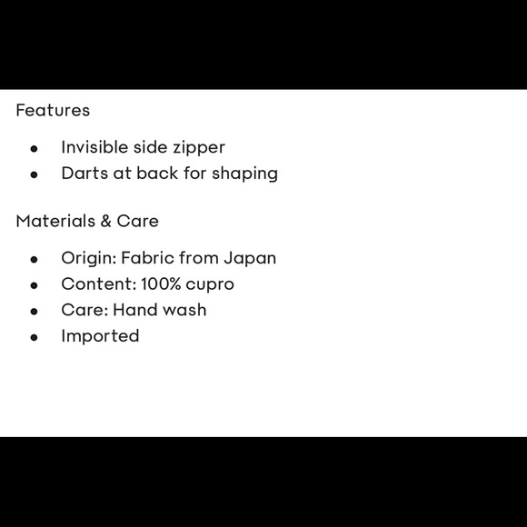 BNWT Aritzia Wilfred Only Slip satin Skirt Sz 0 XS - Picture 7 of 7